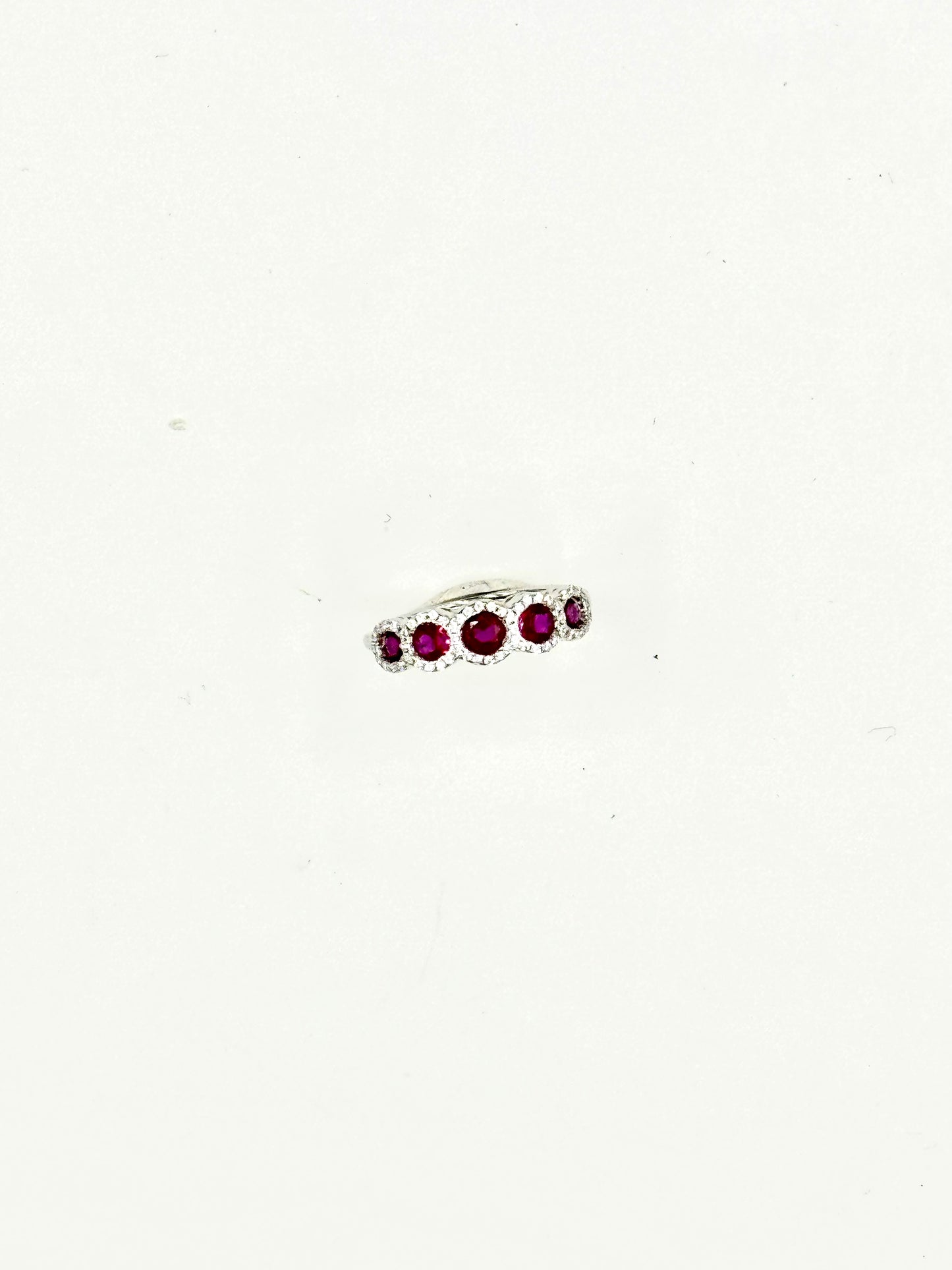 Anello d'argento "Quintessenza viola"