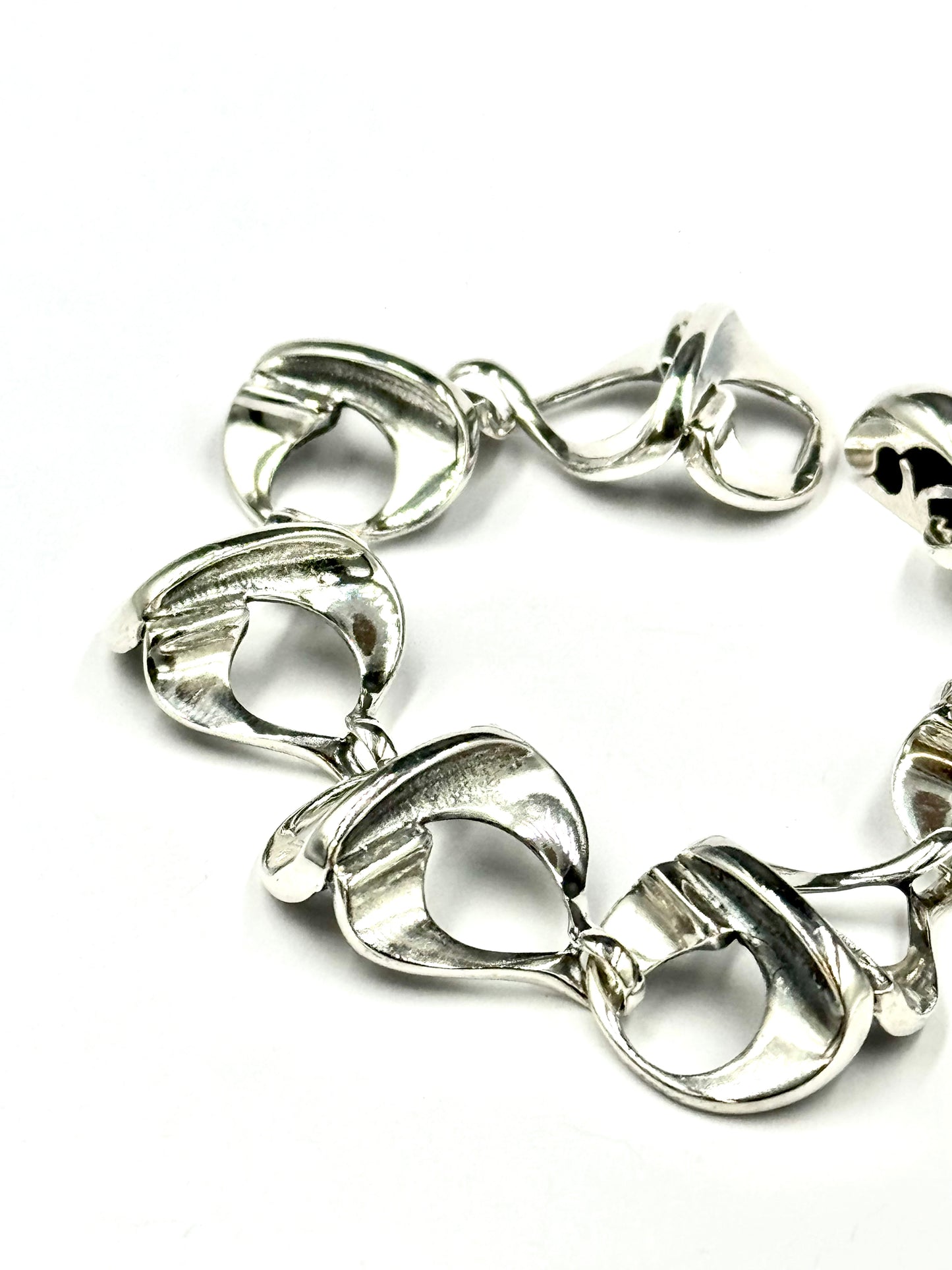 Bracciale d'argento "Corallino Argenteo"