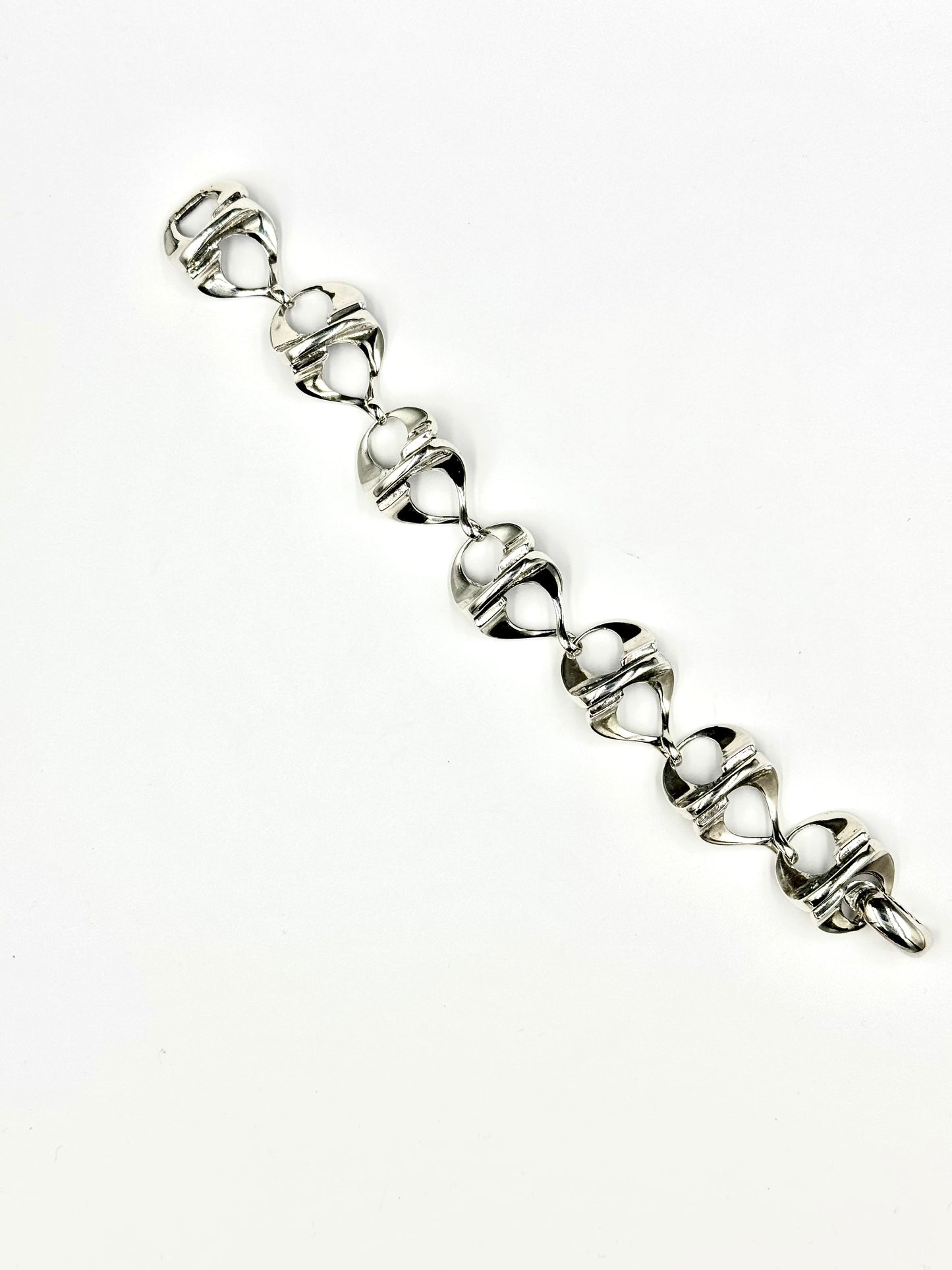 Bracciale d'argento "Corallino Argenteo"