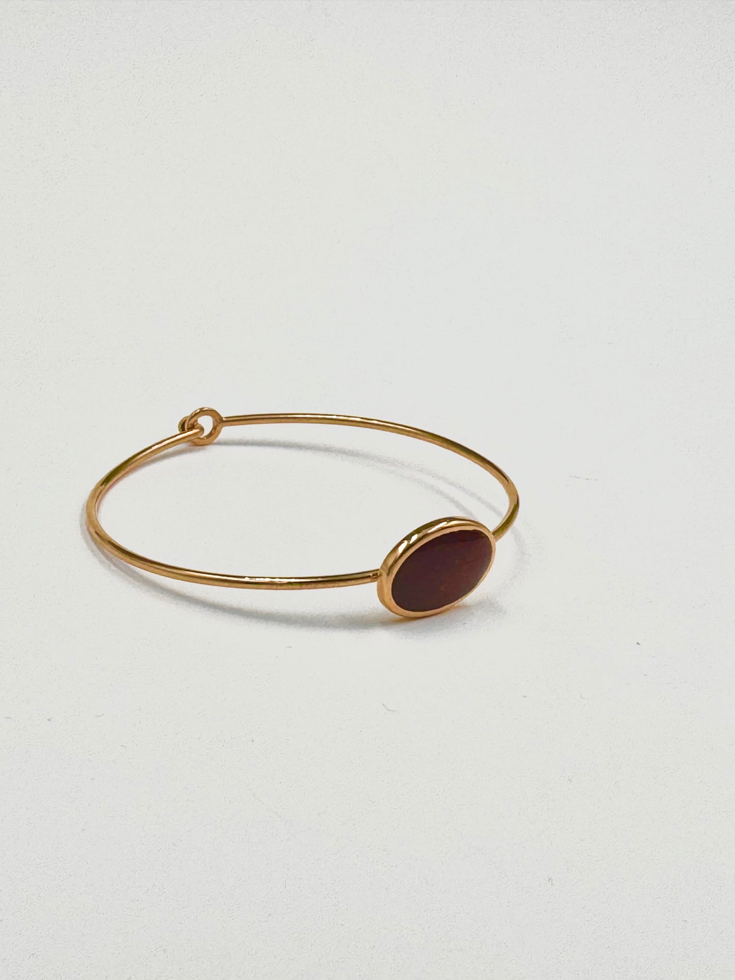 Bracciale i Birba in argento d’orato “Eclissi d’orata”