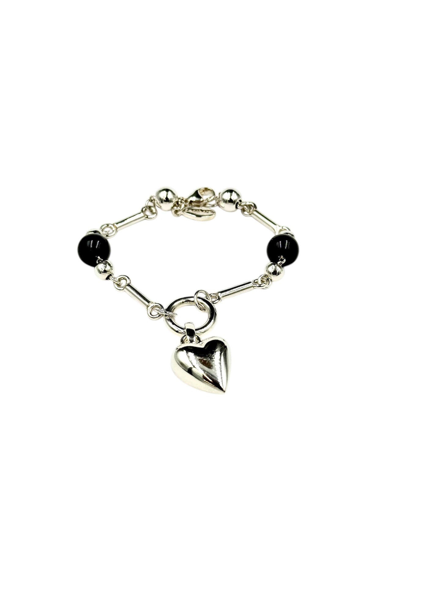 Bracciale d'argento "Cuore Celestiale"