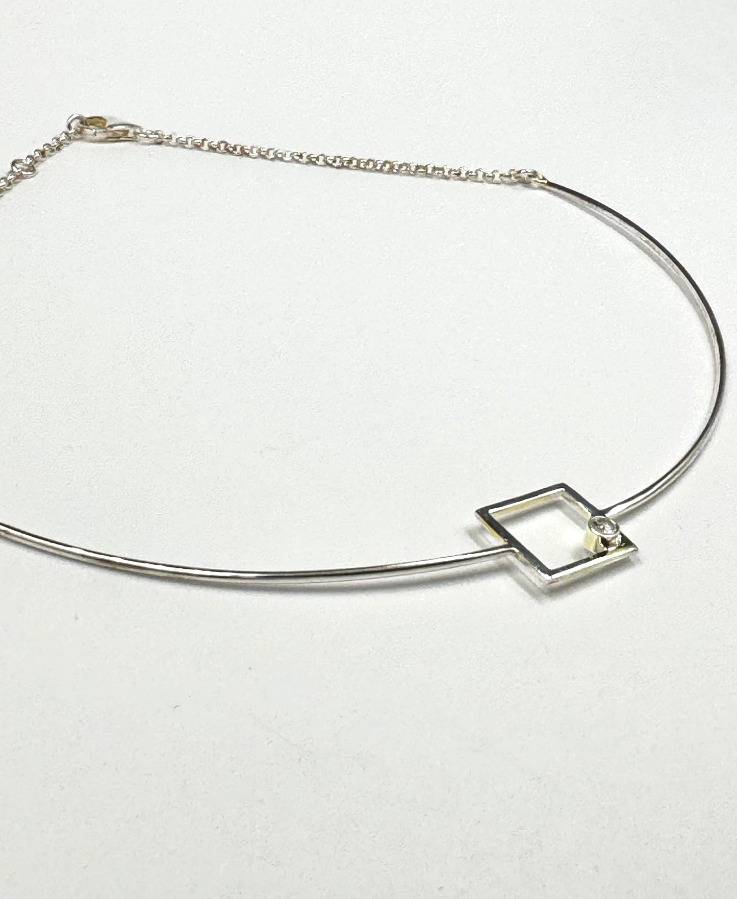 Collana i Birba in argento “Geometria”