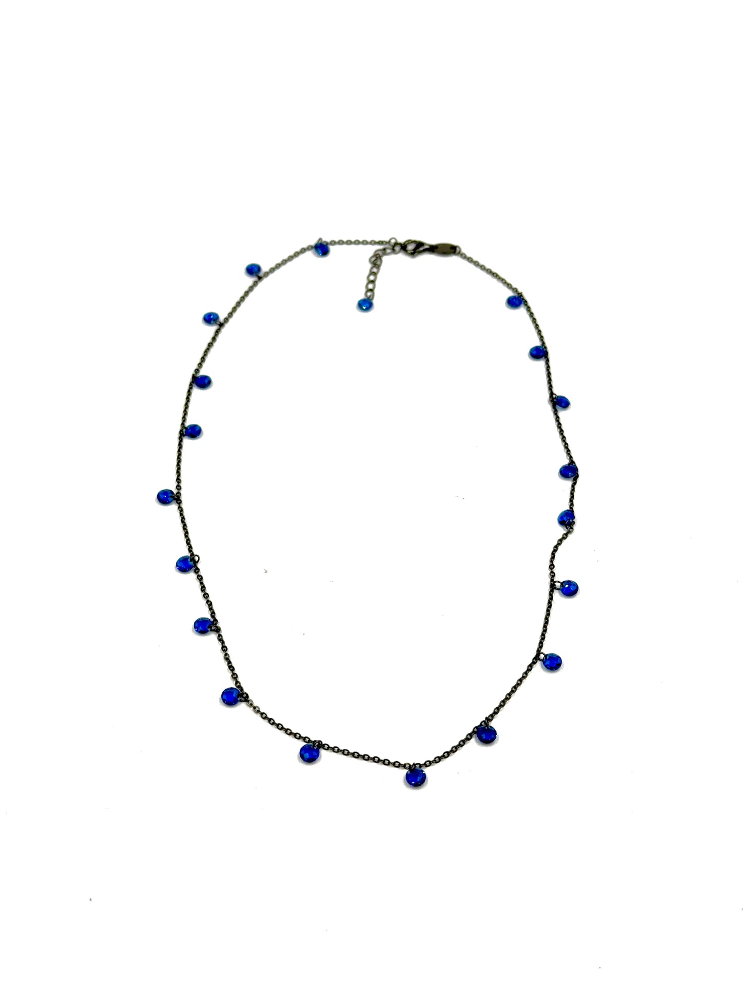 Collana in argento "Brillio Verde" e "Brillio Blu"