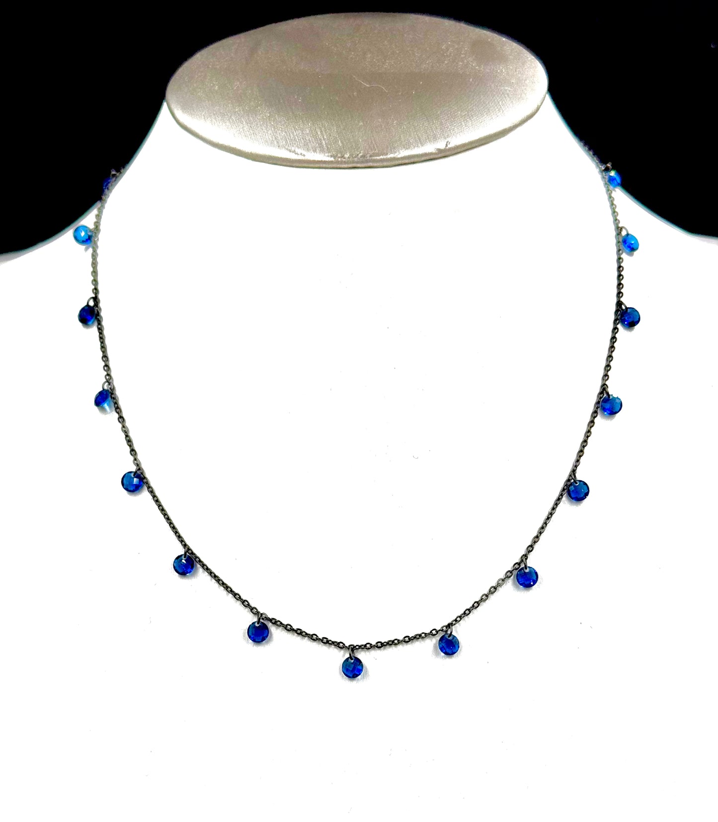 Collana in argento "Brillio Verde" e "Brillio Blu"
