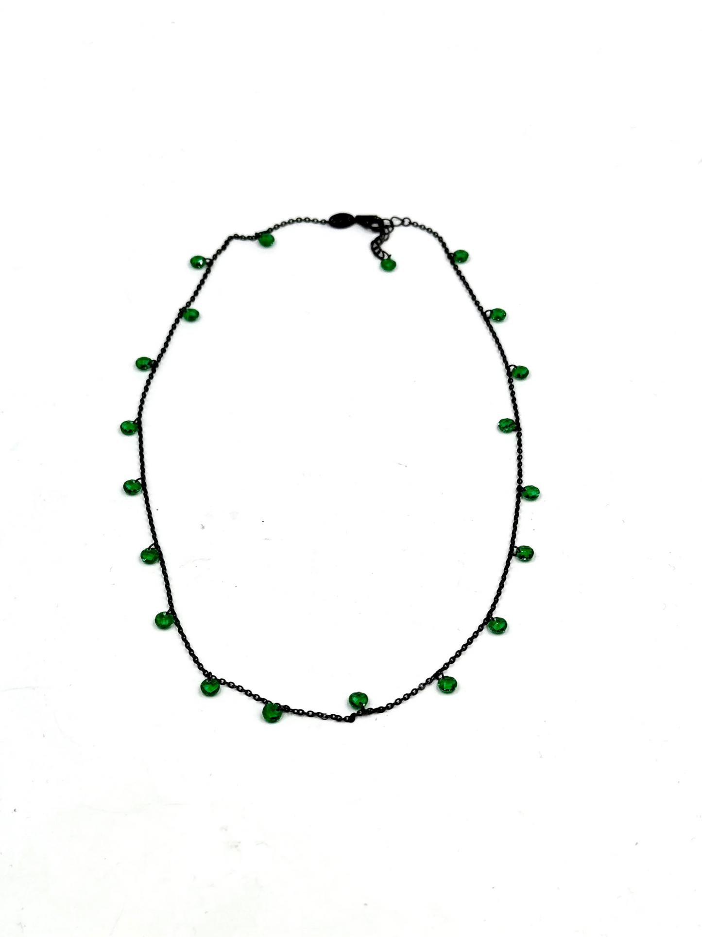 Collana in argento "Brillio Verde" e "Brillio Blu"