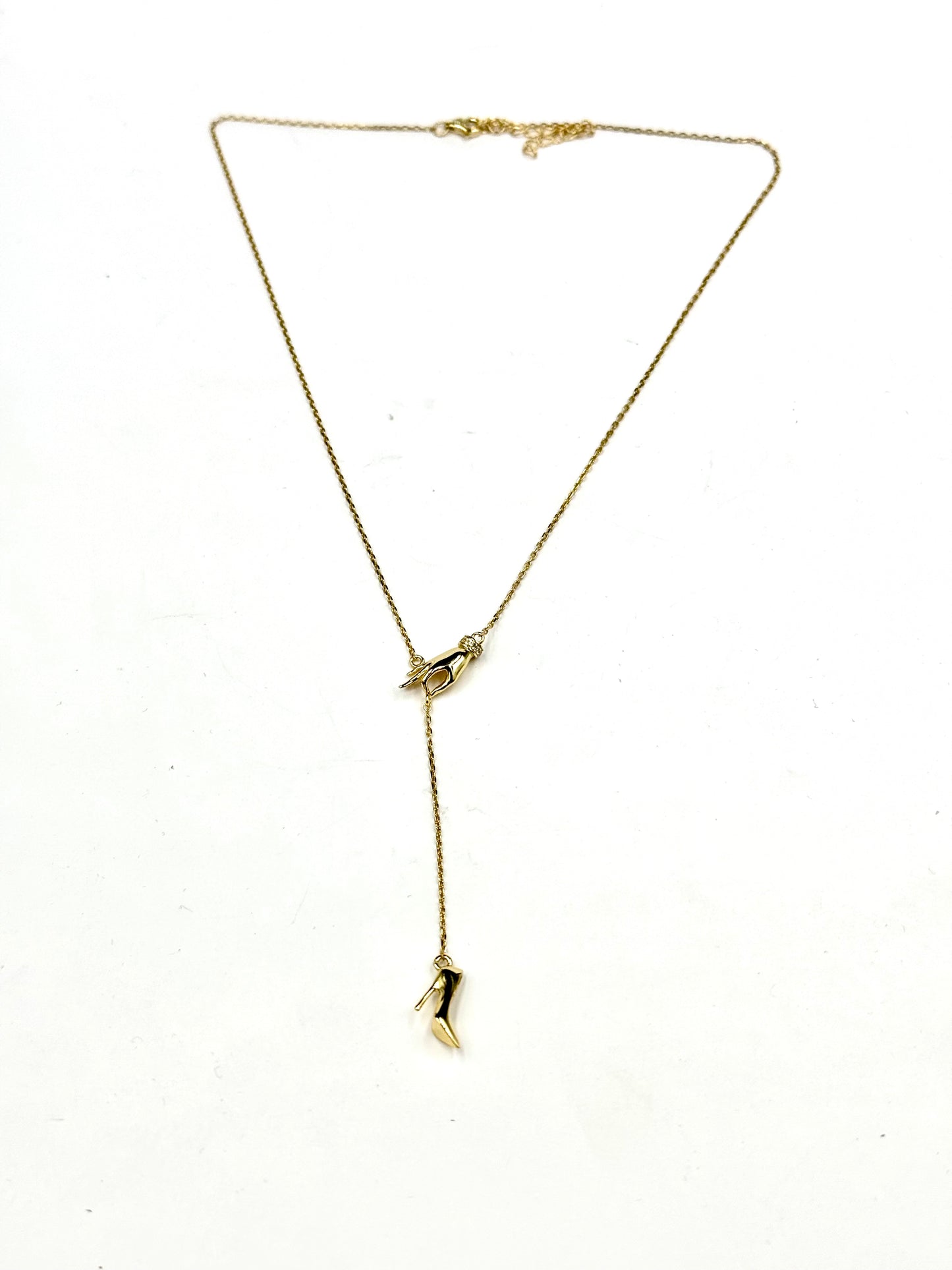 Collana in argento dorato “Cenerentola”