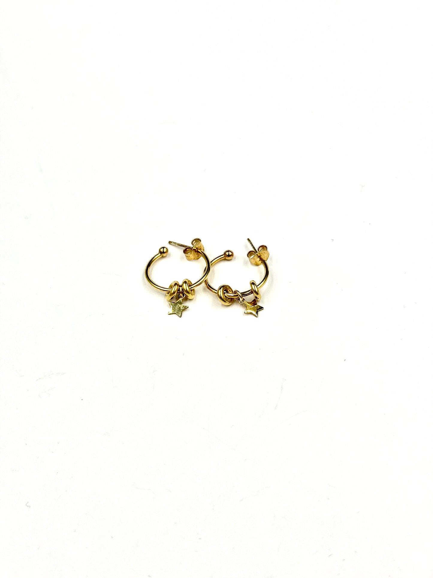 Orecchini d'argento d'orato "Stellina Gold"