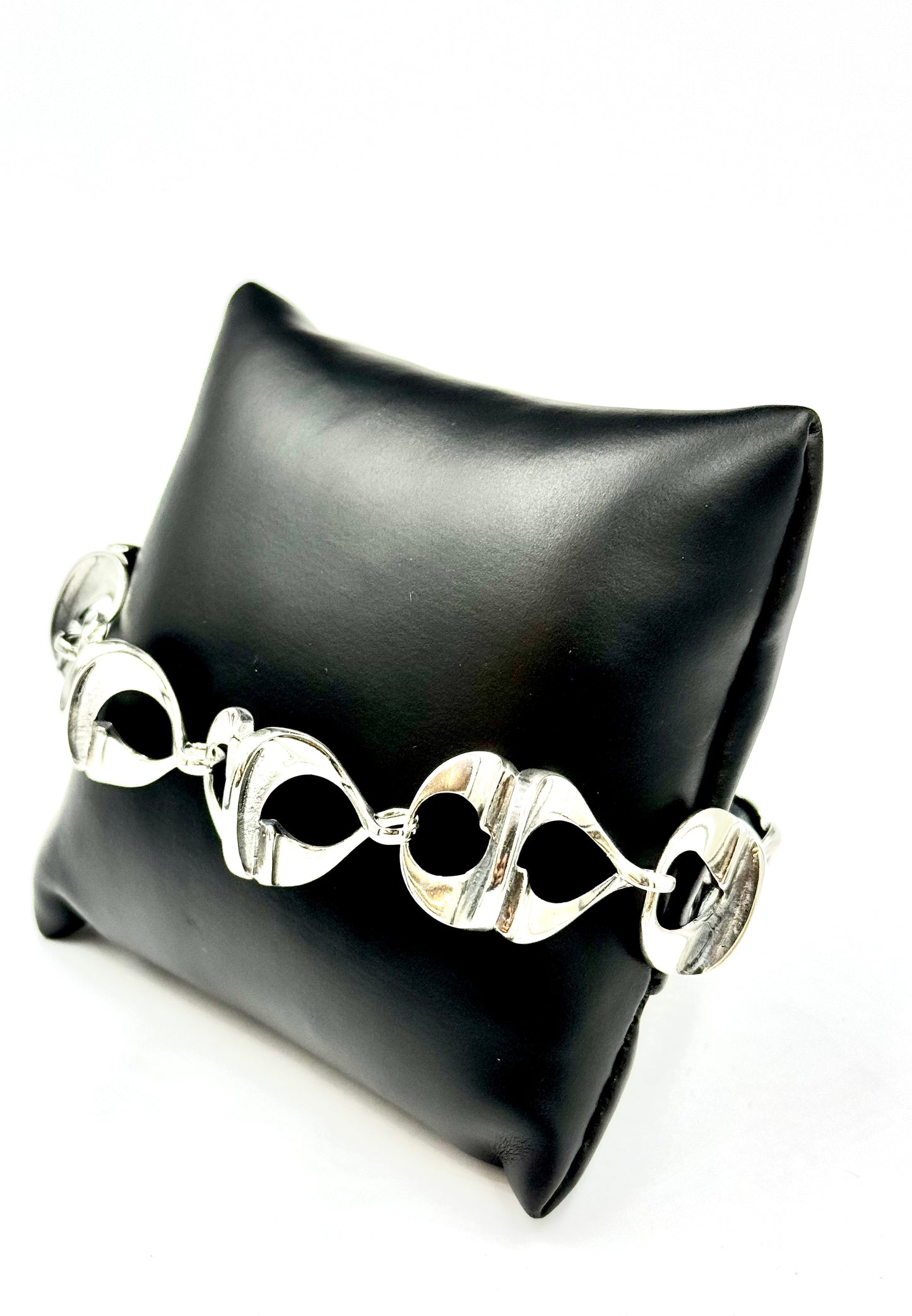 Bracciale d'argento "Corallino Argenteo"