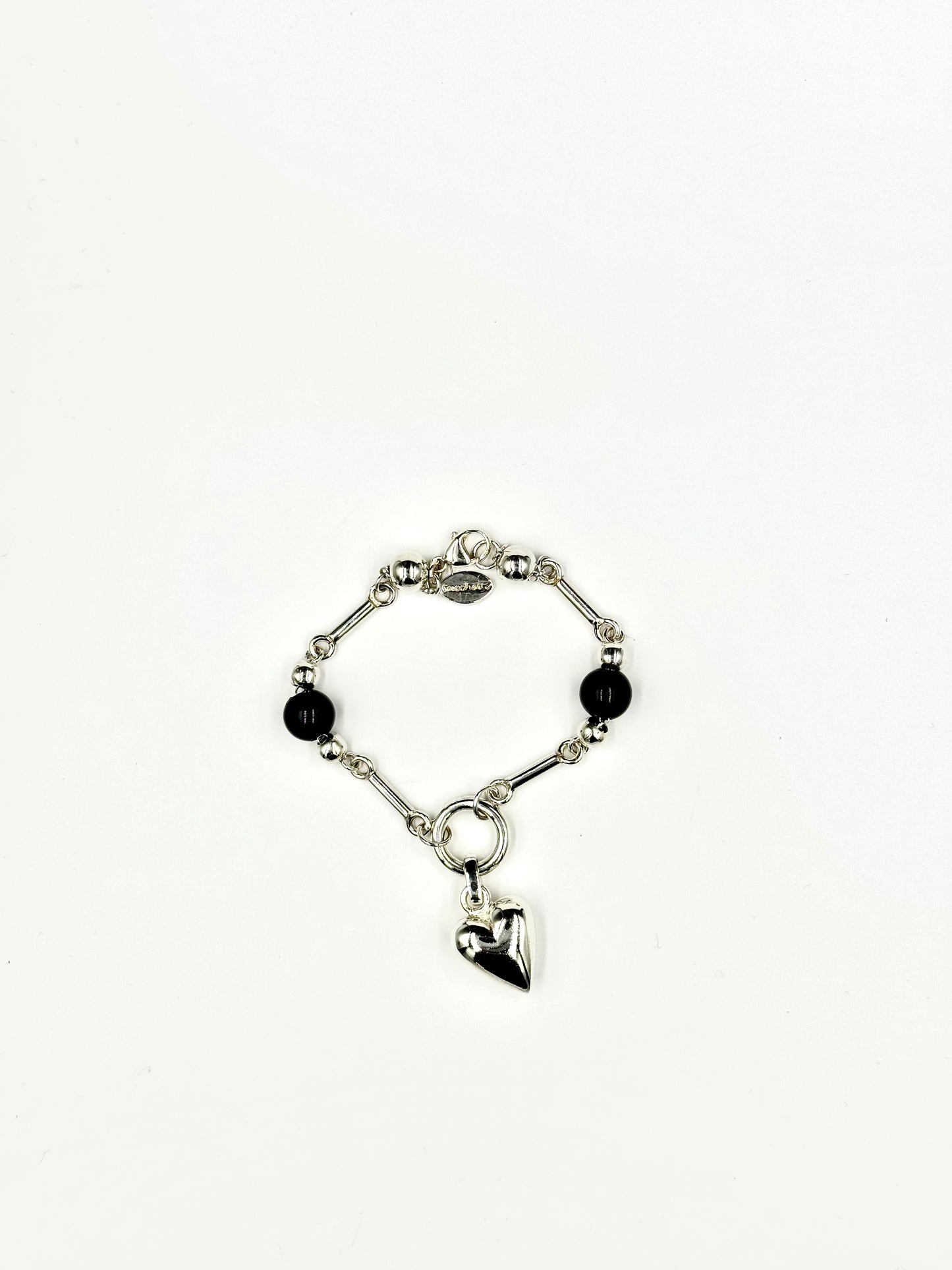 Bracciale d'argento "Cuore Celestiale"