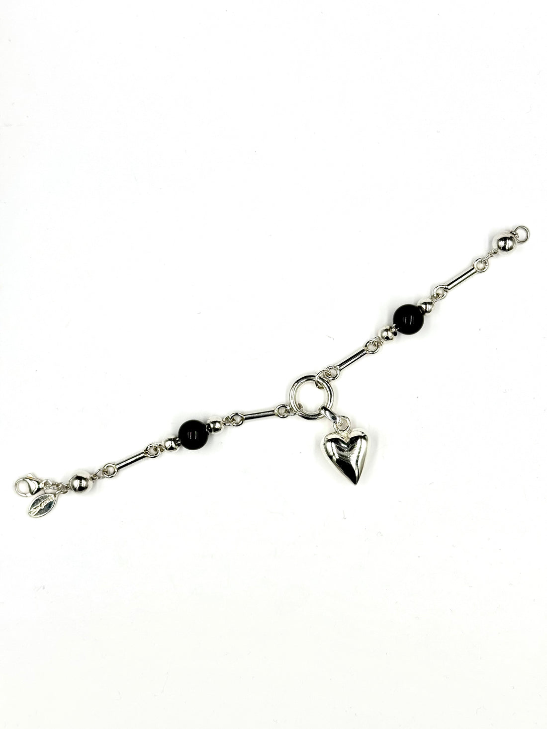 Bracciale d'argento "Cuore Celestiale"