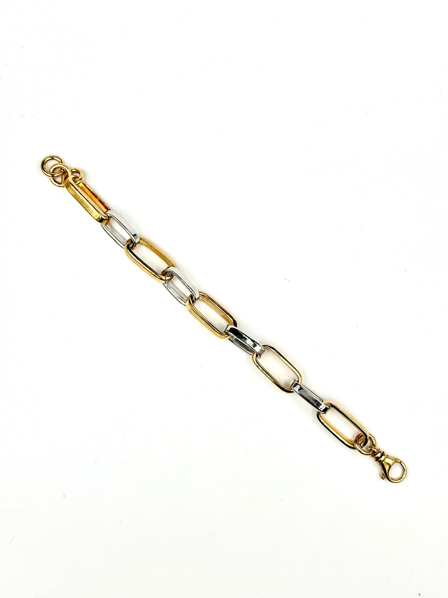 Bracciale d'argento d'orato "Lumina Dorata"