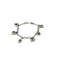 Bracciale d'argento "Cuori e Stelle"