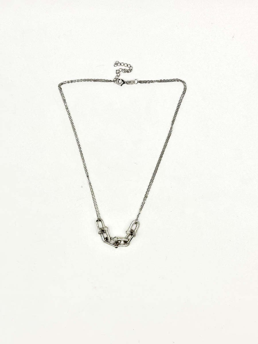 Collana in argento “3+3”