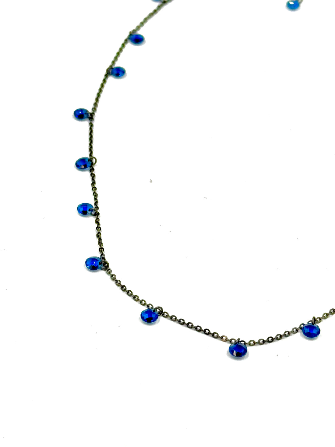 Collana in argento "Brillio Verde" e "Brillio Blu"