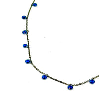 Collana in argento "Brillio Verde" e "Brillio Blu"