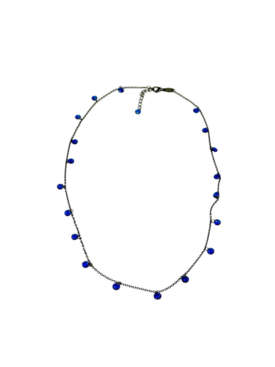 Collana in argento "Brillio Verde" e "Brillio Blu"