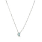 Collana di oro bianco "Abbraccio celestiale"