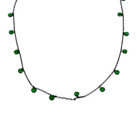 Collana in argento "Brillio Verde" e "Brillio Blu"