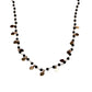 Collana in argento rosé “Cuore Nero”