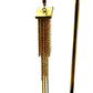 Orecchini d'argento d'orato "Cascata d'oro"