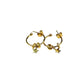 Orecchini d'argento d'orato "Stellina Gold"