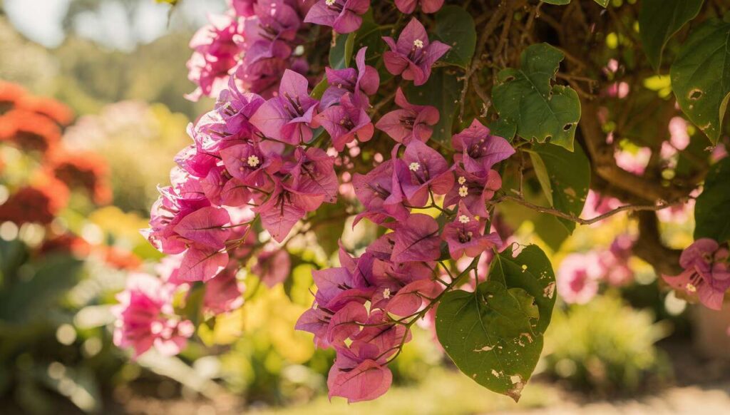 I giardinieri rivelano una tecnica sorprendente per far fiorire una bouganville priva di fiori