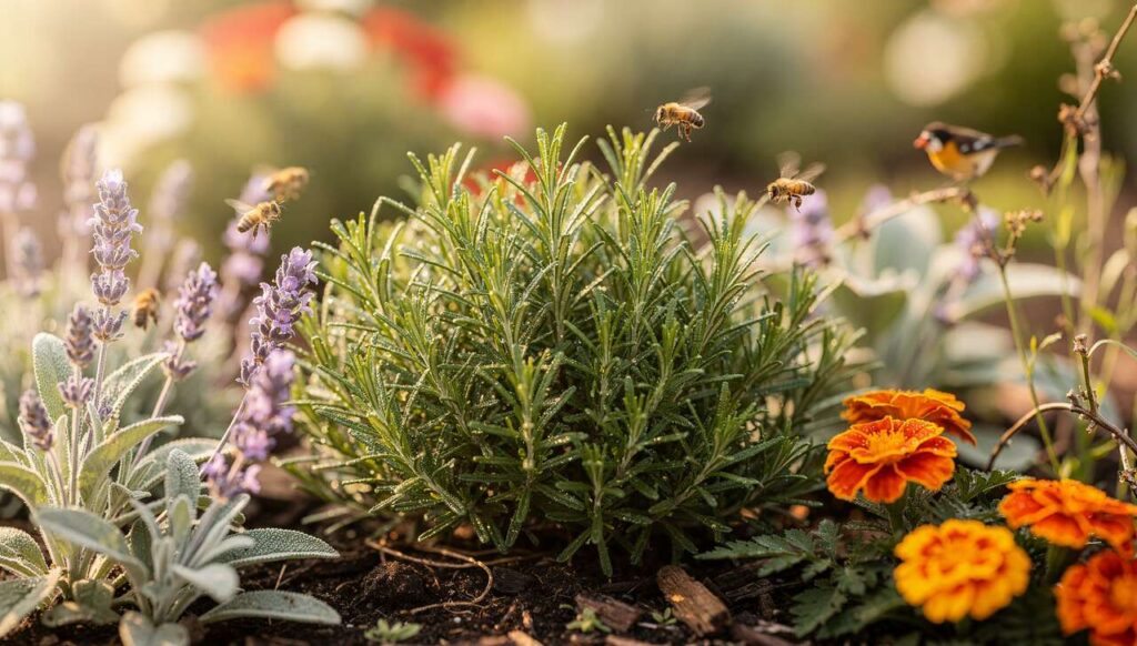 Non piantare più il rosmarino da solo: questi 20 fiori trasformano il tuo giardino in rifugio per api e uccelli