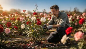 Rose: la potatura di marzo che i garden center applicano sempre (e che fa esplodere la fioritura)