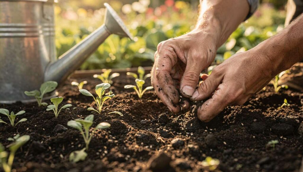 Semina 3 semi, tienine solo uno: il trucco sorprendente per raccogliere questa radice dimenticata con pochissima acqua