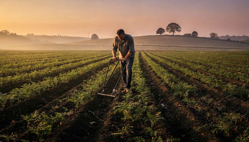 Ecco come i contadini seminano le loro carote per radici ben dritte (senza fatica di diradamento!)